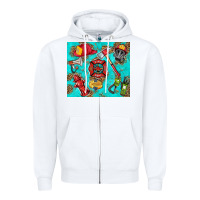 White firefighter elementary Zipper Hoodie - HRA Design Shop