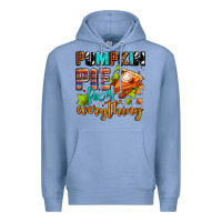 Colony Blue pumpkin pie fixes everything Premium Hoodie - AdoDesignShop