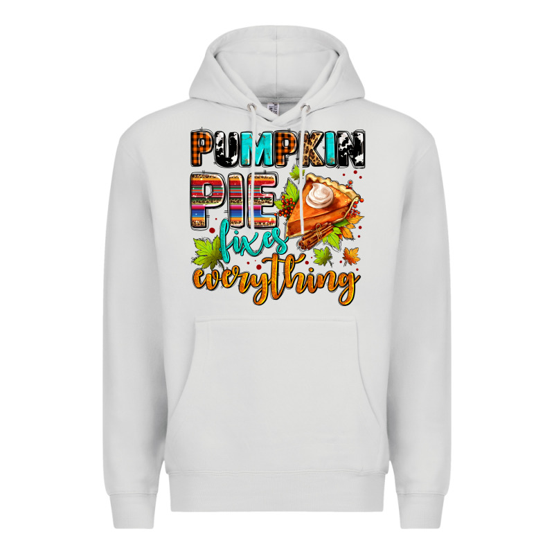 Pumpkin Pie Fixes Everything Premium Hoodie by AdoDesignShop | Teevron