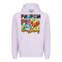 Lilac pumpkin pie fixes everything Premium Hoodie - AdoDesignShop