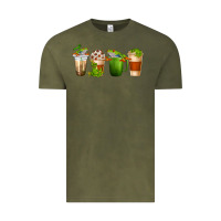 Vintage Olive frog coffee cups Vintage Tee - texasbilliewilder