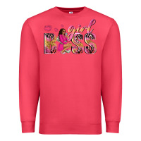 Cardinal girl boss afro black woman Premium Sweatshirt - NancyCooperArtShop