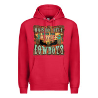 Cardinal raising hell with the hippies and the cowboys Premium Hoodie - NancyCooperArtShop