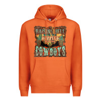 Raising Hell With The Hippies And The Cowboys Premium Hoodie | Teevron