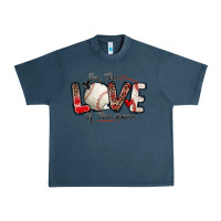 Midnight Navy for the love of the game baseball Urban Heavy Tee - Zillion Design Studio