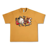Peanut Butter for the love of the game baseball Urban Heavy Tee - Zillion Design Studio