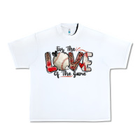 White for the love of the game baseball Urban Heavy Tee - Zillion Design Studio