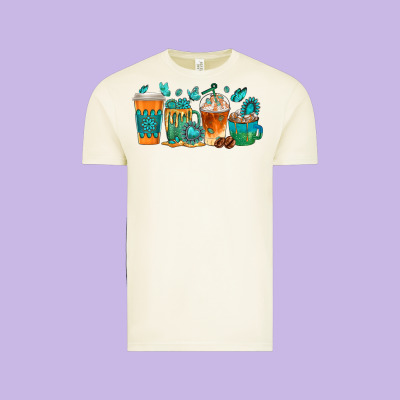 Vintage Tee gemstone coffee cups