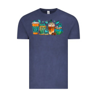 Vintage Denim gemstone coffee cups Vintage Tee - texasbilliewilder