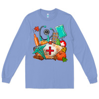 Nurse  And Fall Long Sleeve Tee | Teevron