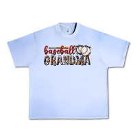 Grape Ice baseball grandma with leopard Urban Heavy Tee - texasbilliewilder