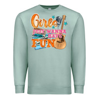 Seafoam girls just wanna have fun Premium Sweatshirt - NancyCooperArtShop