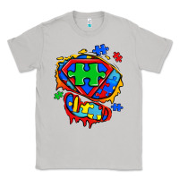Moon Dust autism superhero ripped tshirt Classic Tee - Zillion Design Studio