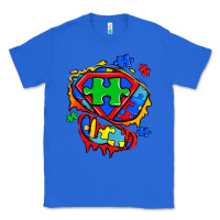 True Royal autism superhero ripped tshirt Classic Tee - Zillion Design Studio