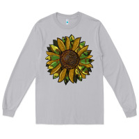 Moon Dust camouflage flitter sunflowers Long Sleeve Tee - RanaPortraitStore