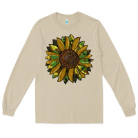 Mushroom camouflage flitter sunflowers Long Sleeve Tee - RanaPortraitStore