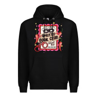 Black smutty book club admit one good girls only Premium Hoodie - MaliasSmallBusiness