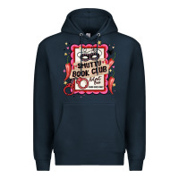 Navy smutty book club admit one good girls only Premium Hoodie - MaliasSmallBusiness