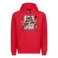 Red smutty book club admit one good girls only Premium Hoodie - MaliasSmallBusiness