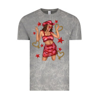 Cloud Rock heart cowgirl Vintage Tee - texasbilliewilder