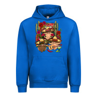 Cobalt Mexican Gnomies Truck Urban Hoodie - BundleAndBundleShop