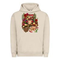 Pigment French Oak Mexican Gnomies Truck Urban Hoodie - BundleAndBundleShop
