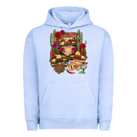 Pigment Grape Ice Mexican Gnomies Truck Urban Hoodie - BundleAndBundleShop