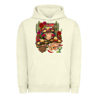 Pigment Pistachio Mexican Gnomies Truck Urban Hoodie - BundleAndBundleShop