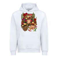 White Mexican Gnomies Truck Urban Hoodie - BundleAndBundleShop