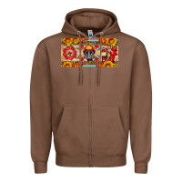 Chestnut firefighter air mask sunflower and elementary license plate Zipper Hoodie - HRA Design Shop