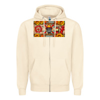 Sandshell firefighter air mask sunflower and elementary license plate Zipper Hoodie - HRA Design Shop