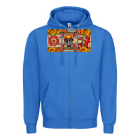 True Royal firefighter air mask sunflower and elementary license plate Zipper Hoodie - HRA Design Shop