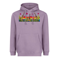 Lavender mexican sombrero guitar libbey glass Heavyweight Hoodie - BundleAndBundleShop