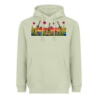 Matcha mexican sombrero guitar libbey glass Heavyweight Hoodie - BundleAndBundleShop