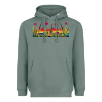 Mexican Sombrero Guitar Libbey Glass Heavyweight Hoodie | Teevron