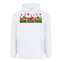 White mexican sombrero guitar libbey glass Heavyweight Hoodie - BundleAndBundleShop