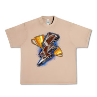 Burro football lightning bolt Urban Heavy Tee - Zillion Design Studio