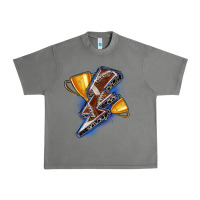 Tornado football lightning bolt Urban Heavy Tee - Zillion Design Studio
