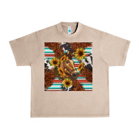 French Oak western horse Urban Heavy Tee - BarkalooDesign