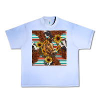 Grape Ice western horse Urban Heavy Tee - BarkalooDesign
