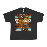 Pigment Black western horse Urban Heavy Tee - BarkalooDesign