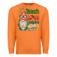 Carrot gnome teach love inspire Premium Sweatshirt - NancyCooperArtShop