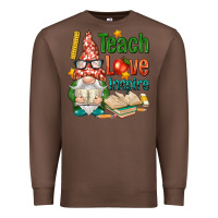 Chestnut gnome teach love inspire Premium Sweatshirt - NancyCooperArtShop