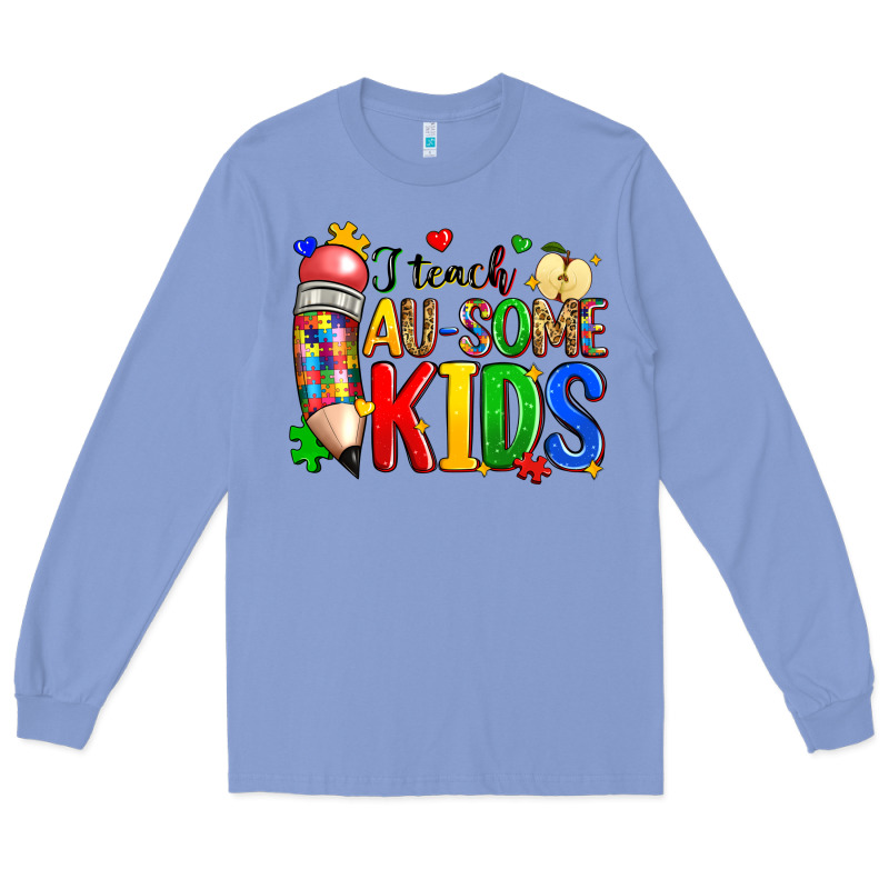 I Teach Au Some Kids Long Sleeve Tee by Zillion Design Studio | Teevron