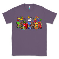 Lavender autism teacher Classic Tee - Zillion Design Studio
