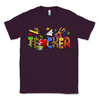 Plum autism teacher Classic Tee - Zillion Design Studio