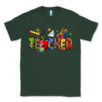 Sports Green autism teacher Classic Tee - Zillion Design Studio