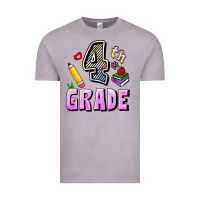 Vintage Zinc Fourth Grade Vintage Tee - RanaPortraitStore
