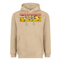 Mushroom taco and nachos libbey glass Heavyweight Hoodie - BundleAndBundleShop