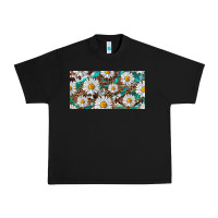 Black leopard daisy Urban Heavy Tee - RanaPortraitStore